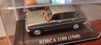 Simca 1100 zilver 1968 1:43 in vitrinedoosje, Ophalen of Verzenden, Nieuw