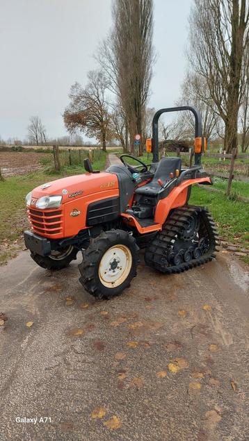 RUPSminitractor kubota 21pk PERFECTE STAAT! beschikbaar voor biedingen