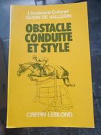 Obstacle, conduite et style, Livres, Animaux & Animaux domestiques, Utilisé, Enlèvement ou Envoi, Chevaux ou Poneys