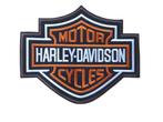 Harley Davidson logo XL strijk patch - 30 x 25 cm (groot), Ophalen of Verzenden, Nieuw zonder kaartje, Overige typen, Harley Davidson