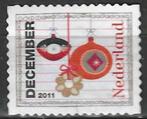 Nederland 2011 - Yvert 2860 - Kerstballen (ST), Postzegels en Munten, Verzenden, Gestempeld
