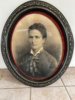 Houtskoolportret uit 1895 door Jules MESSIAEN (1869 - 1956), Ophalen