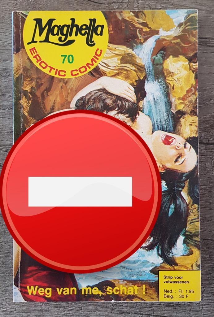 Maghella 70: Weg van me, schat!, Boeken, Stripverhalen, Gelezen, Eén stripboek, Verzenden
