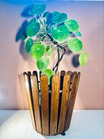 Vintage cache-pot hout, Ophalen of Verzenden