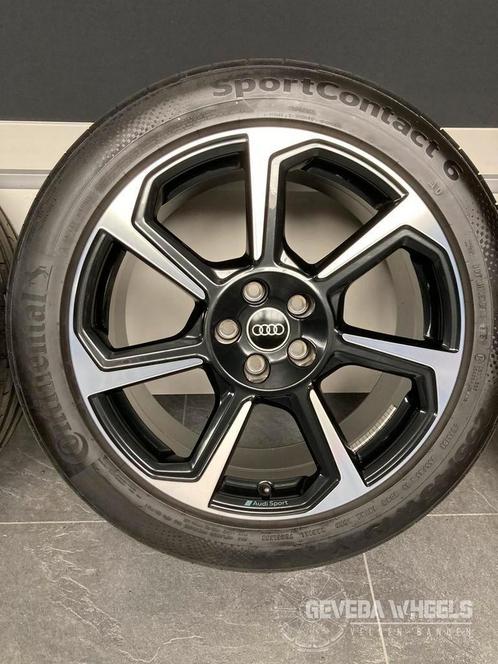 19'' originele Audi Q3 F3 Sportback velgen + banden 5x112, Auto-onderdelen, Banden en Velgen, Banden en Velgen, Zomerbanden, 19 inch