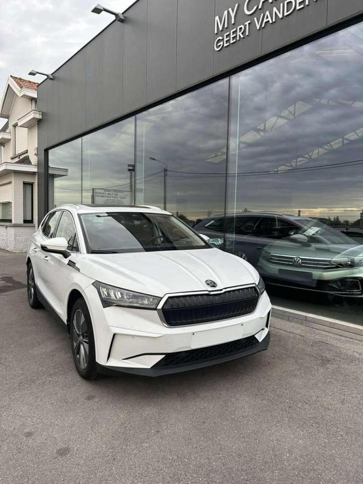 SKODA ENYAQ IV 80-204PK-VEEL OPT, Auto's, Skoda, Bedrijf, Te koop, Enyaq, Achteruitrijcamera, Airbags, Airconditioning, Bluetooth