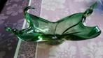 Vase déco cristal vert 20€, Antiquités & Art, Enlèvement