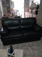 Canapé cuir comme neuf à vendre, Maison & Meubles, Enlèvement, Cuir