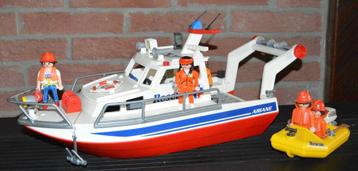 Bateau de sauvetage Playmobil 3063 Ariane, Enlèvement ou Envoi, Utilisé, Ensemble complet