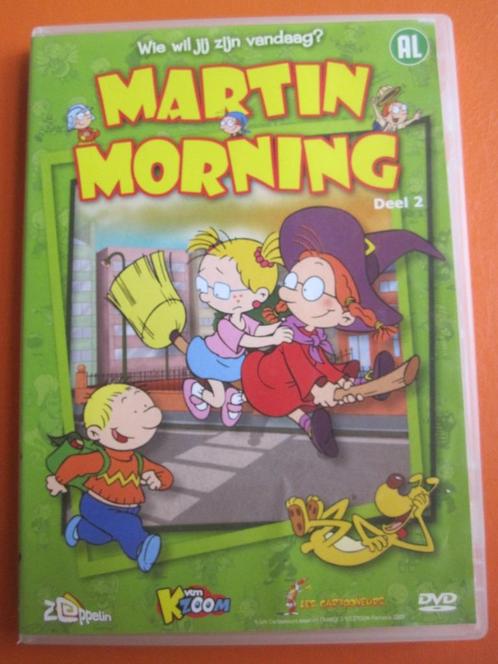 Martin Morning Deel 2, Cd's en Dvd's, Dvd's | Tekenfilms en Animatie, Zo goed als nieuw, Amerikaans, Tekenfilm, Alle leeftijden