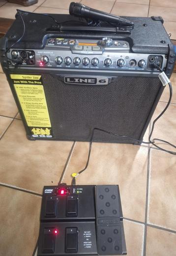 Amplificateur Spider Jam Line 6 avec FBV express MK2, Musique & Instruments, Enlèvement, Utilisé, Guitare, 100 watts ou plus