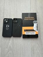 iPhone 13 mini phone case en screen beschermer, Comme neuf, Apple iPhone, Envoi, Protection