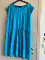blauwe zomerjurk, Blauw, Maat 46/48 (XL) of groter, Ophalen of Verzenden, Gedragen