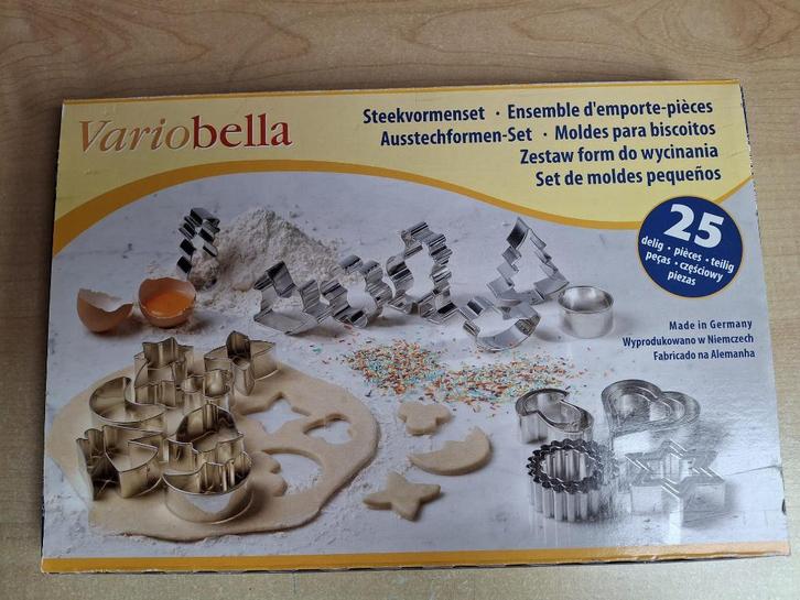 Steekvormenset 25-delig voor koekjes, Hobby & Loisirs créatifs, Confection de Gâteaux & Cupcakes, Comme neuf, Moule, Enlèvement ou Envoi