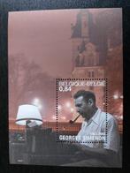 België: Georges Simenon - BL103, Postzegels en Munten, Kunst, Ophalen of Verzenden, Orginele gom, Zonder stempel