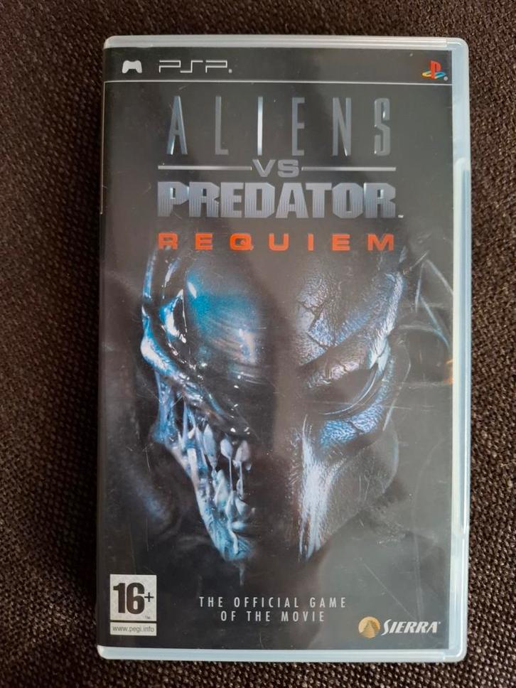 PSP Aliens vs Predator Requiem (compleet), Games en Spelcomputers, Games | Sony PlayStation Portable, Zo goed als nieuw, Ophalen of Verzenden