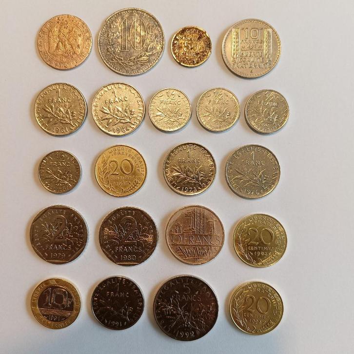 Frankrijk 1854 - 1993., Postzegels en Munten, Munten | Europa | Euromunten, Frankrijk, Ophalen of Verzenden