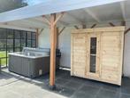 Buitensauna 120x180 inclusief kachel €3250. Uit voorraad!, Ophalen of Verzenden