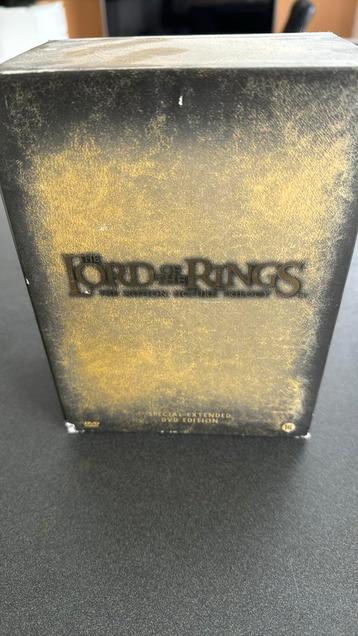 Lord of the rings DVD box 12 discs 