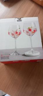 2( of 4 of 6 )Gin en Tonic glazen. Nieuw. In originele verpa, Nieuw, Ophalen of Verzenden, Glas, Overige stijlen