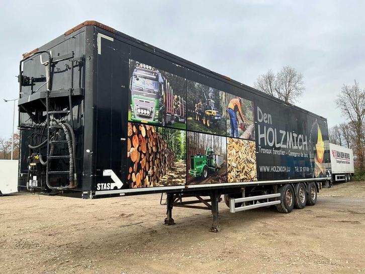 STAS MF1194 Walking floor Oplegger, Auto's, Vrachtwagens, Bedrijf, Aanhangers en Opleggers, Overige brandstoffen