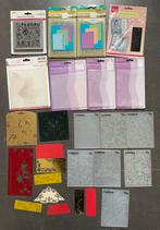 Lot embossing en naaimallen, Hobby en Vrije tijd, Ophalen of Verzenden, Zo goed als nieuw