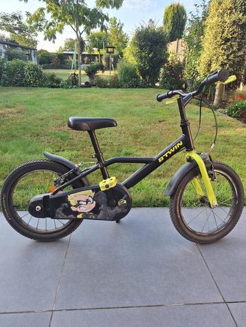 Dark hero decathlon 4-6 jaar kinderfiets beschikbaar voor biedingen