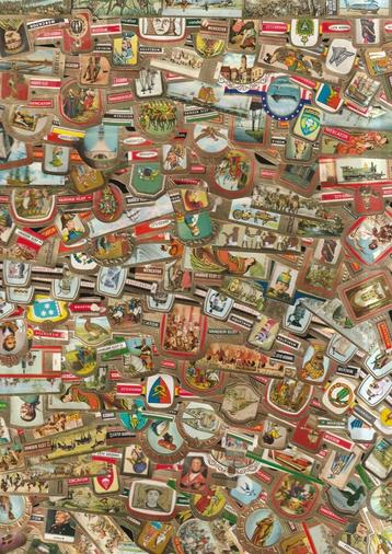 1000 stuks oude sigarenbandjes van Mercator, beschikbaar voor biedingen