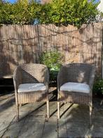 rieten tuinstoelen, Tuin en Terras, Ophalen, Gebruikt, Overige materialen
