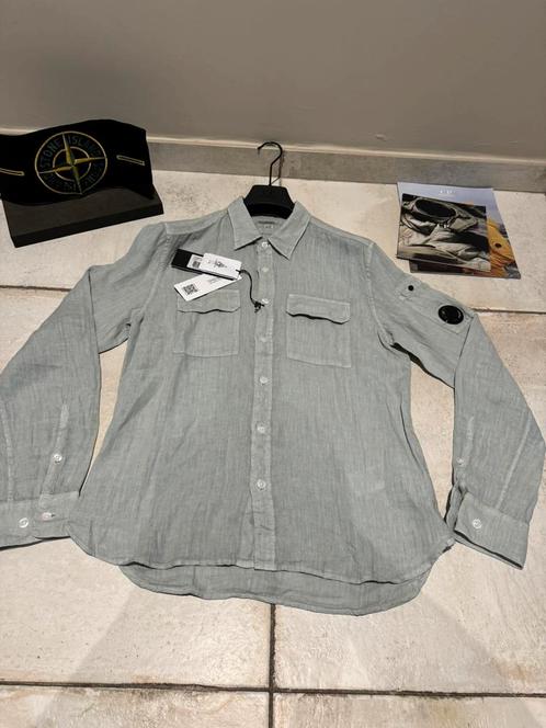 Nieuw origineel CP Company linnen shirt overhemd Small S, Vêtements | Hommes, Chemises, Neuf, Tour de cou 38 (S) ou plus petit
