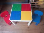 Lego tafel met 2 stoeltjes, Kinderen en Baby's, Complete set, Lego, Zo goed als nieuw, Ophalen