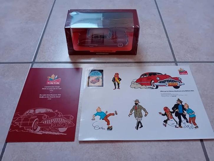 Kuifje nr 5 De rode Amerikaanse slee GESEALD, Verzamelen, Stripfiguren, Nieuw, Overige typen, Kuifje, Ophalen of Verzenden