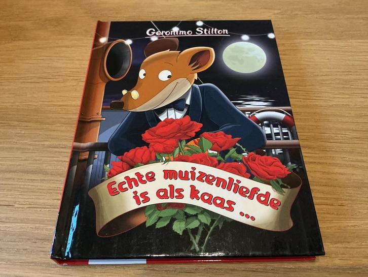 Geronimo Stilton - Echte muizenliefde is als kaas..., Boeken, Kinderboeken | Jeugd | onder 10 jaar, Gelezen, Ophalen