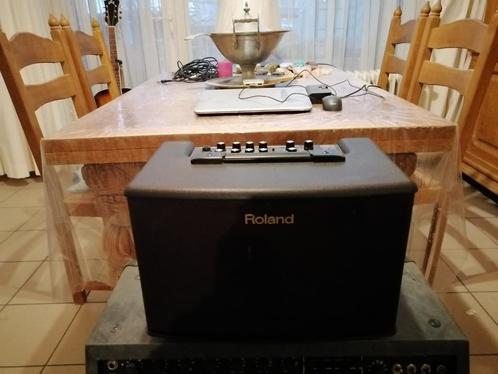Roland akoestise gitaarversterker., Muziek en Instrumenten, Versterkers | Keyboard, Monitor en PA, Zo goed als nieuw, Ophalen