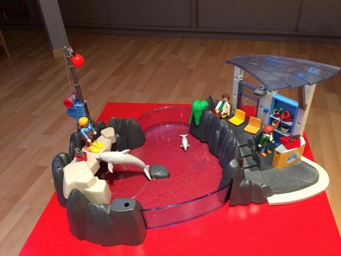 Playmobil: dolfijnen - krokodillen-zeevissen -pinguins, Kinderen en Baby's, Speelgoed | Playmobil, Zo goed als nieuw, Complete set