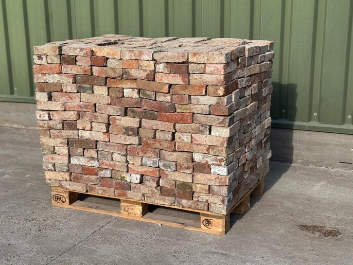 Partijen rode antieke Spaanse steen van ongeveer 25x5x12.5cm, Doe-het-zelf en Bouw, Metselstenen, Gebruikt, Bakstenen, Ophalen