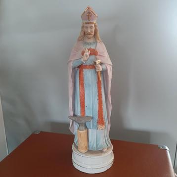 Heiligenbeeld Sint Eligius,  bisschop  beschikbaar voor biedingen