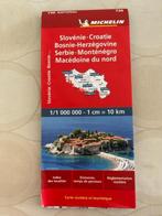 Wegenkaart Slovenië Kroatië Bosnië Montenegro, Comme neuf, Carte géographique, 2000 à nos jours, Michelin