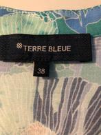 Terre bleue jurk + bijpassende sjaal, Comme neuf, Taille 38/40 (M), Terre Bleue, Envoi