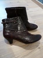 Bruine lederen enkellaarsjes van Avant 1ière (mt 41), Neuf, Enlèvement ou Envoi, Brun, Boots et Botinnes
