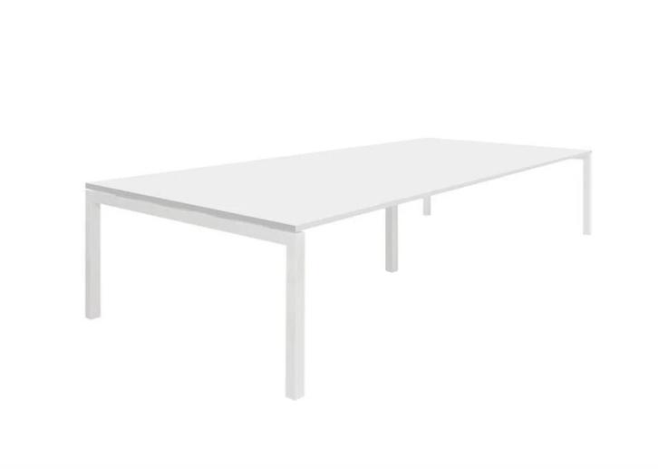 bureau-eiland met akoestische wanden en ladeblokken (Inofec), Maison & Meubles, Bureaux, Utilisé, Bureau, Enlèvement