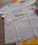 Tex lichtgrijze t-shirt Shine xl, Kleding | Dames, Maat 46/48 (XL) of groter, Ophalen of Verzenden, Korte mouw, Grijs