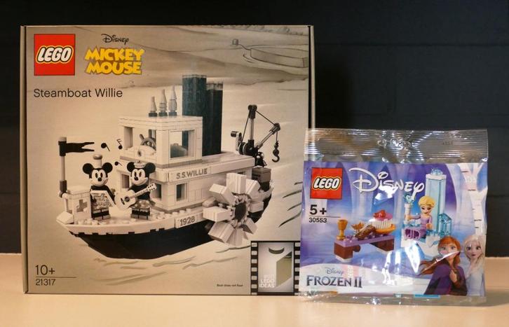 lego 21317 Steamboat Willie ideas nieuw + 30553 polybag, Kinderen en Baby's, Speelgoed | Duplo en Lego, Nieuw, Lego, Complete set