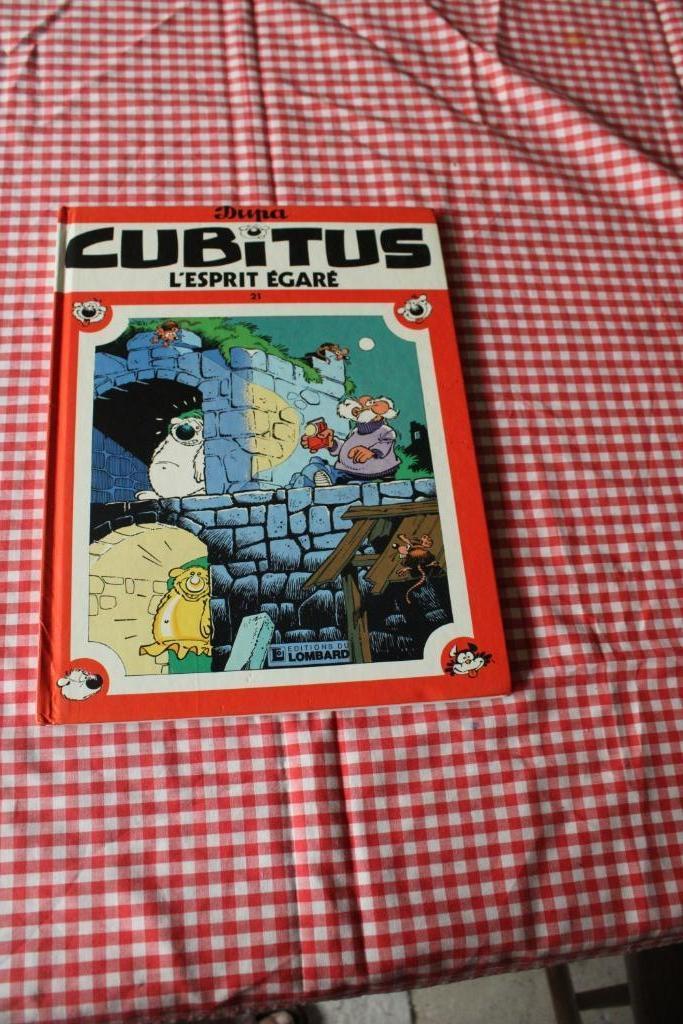 CUBITUS - L'esprit égaré T 21 + Signature/texte de Dupa, Dupa, Enlèvement ou Envoi, Une BD, Utilisé