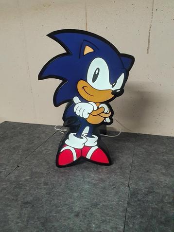 Sonic the Hedgehog 3D USB led lamp met touch dimmer beschikbaar voor biedingen