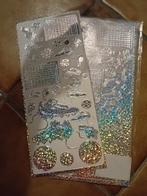 Stickers voetbal, zilver/holo, kaarten maken, Ophalen