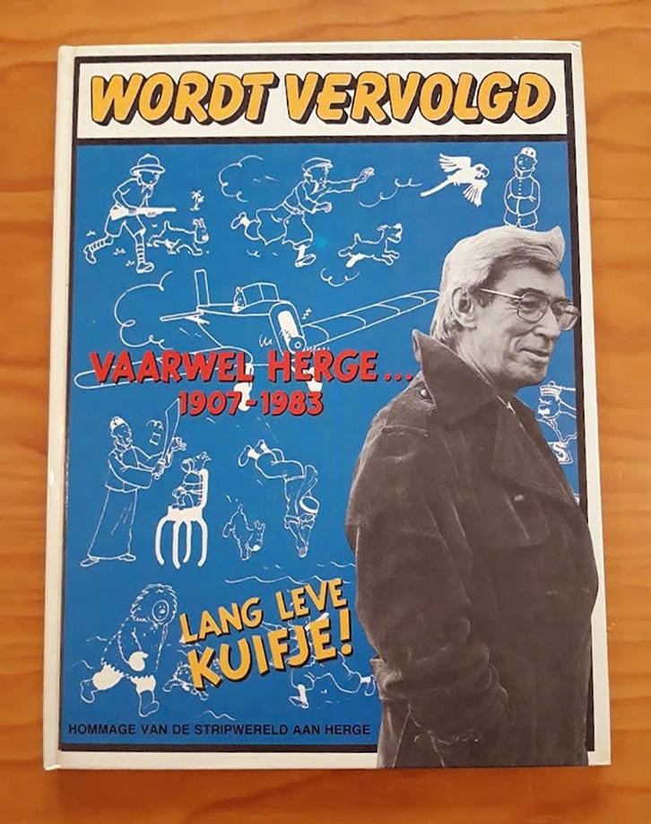 Vaarwel Hergé (1907-1983) Hommage van stripwereld aan Hergé, Boeken, Stripverhalen, Nieuw, Eén stripboek, Verzenden