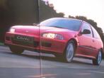 Honda Civic 1.3 & 1.5 & 1.6 ESI & 1.6 VTI 1991 brochure, Verzenden, Honda