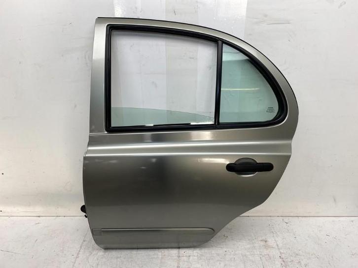 PORTIER LINKS ACHTER Nissan Micra (K12) (01-2003/06-2010), Auto-onderdelen, Carrosserie, Deur, Nissan, Achter, Links, Gebruikt