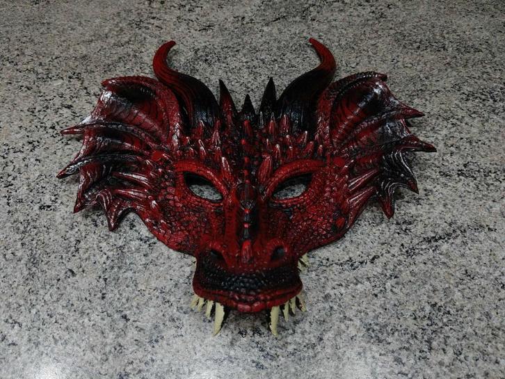 masque de dragon, Hobby & Loisirs créatifs, Articles de fête, Neuf, Article de fête, Enlèvement ou Envoi